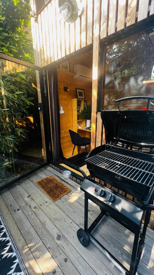 La Cabane Du 375, Piscine Clim,Jacuzzi Et Insolite Saint-Jean-de-Moirans Exterior foto